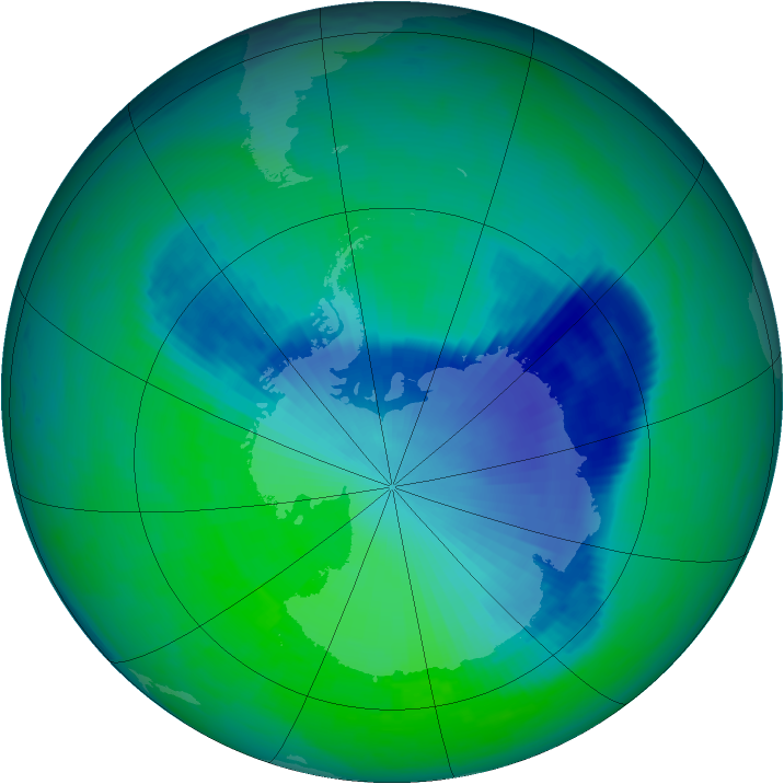 Ozone Map 1993-11-26